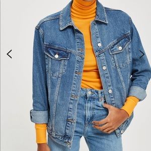 TOPSHOP Oversized Jean jacket